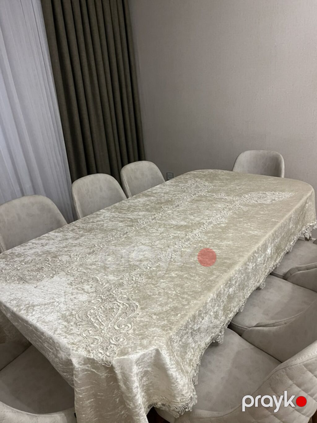 Zərif naxışlı süfrə ciddi alan əlaqə saxlasin isdifade olunmayib — Mətbəx tekstili, Saray (2)