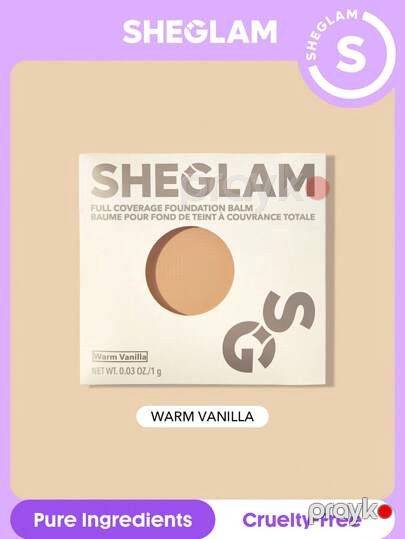 Tonal krem Sheglam Full Coverage Warm Vanilla 23 qr — Mallar, Bakı (2)