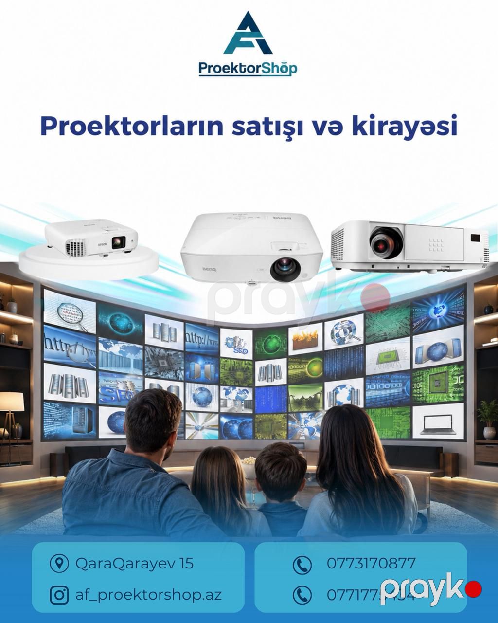 Yeni ve ikinci el proyektorlar — Elektronika, Bakı (2)