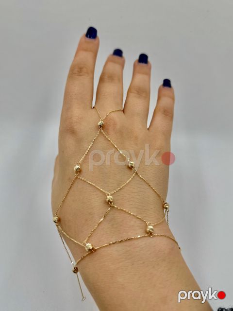 Şahmaran qolbağı 10224, qızıl 585 əyar — Bakı