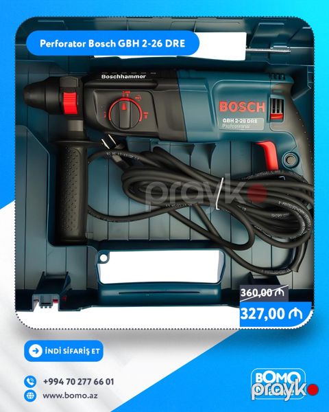 Perforator Bosch GBH 2-26 DRE — Bakı