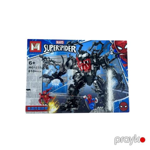 Blok konstruktoru Mars Super Spider MG1233, 6+, 810 parça — Bakı