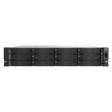 Qnap 2U 12 Diskli NAS Server AMD Ryzen 5 7000 16GB DDR5-(TS-h1277AXU-RP-R5-16G) — Pctech — Network and server equipment