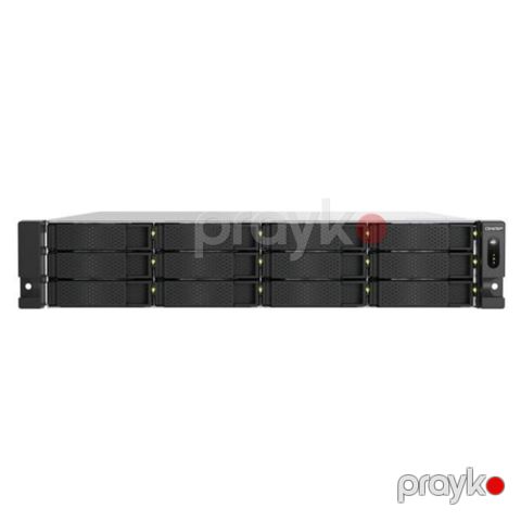 Qnap 2U 12 Diskli NAS Server AMD Ryzen 5 7000 16GB DDR5-(TS-h1277AXU-RP-R5-16G) — Bakı