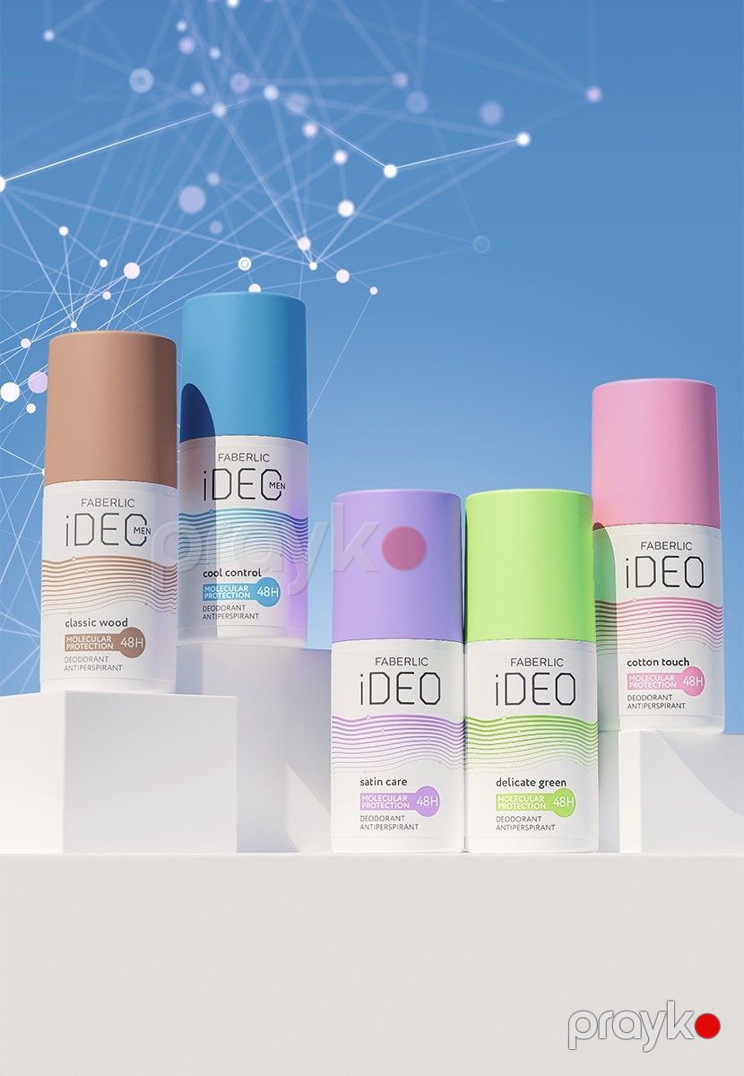 Dezodorant-antiperspirant Faberlic iDeo Man Cool Control, 50 ml — Mallar, Bakı (2)