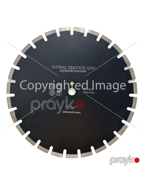 Disk almaz əsaslı asfalt üçün ŞS 450x25,4mm — Bakı