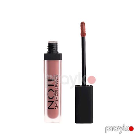 Dodaq parıldadıcısı Note Cosmetics Mattemoist Lipgloss Forever nude 412, 6 ml — Bakı