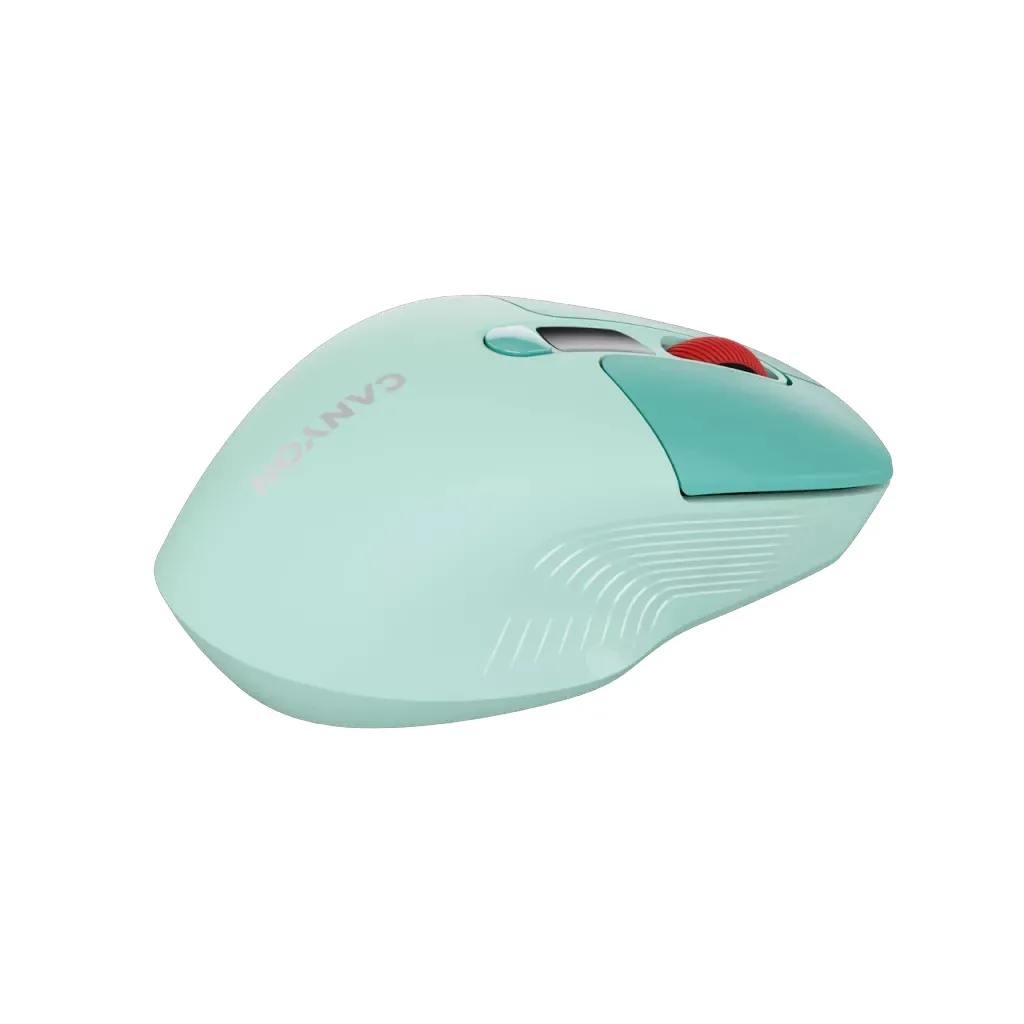 Mouse Canyon MW-26 LCD Silent Dual Mode Wireless Green — Mallar, Bakı (3)