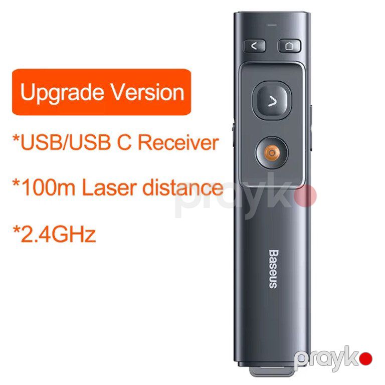 "Baseus Wireless Presenter Pen 2.4Ghz USB C" Adapter — Səs texnikası, Bakı (7)