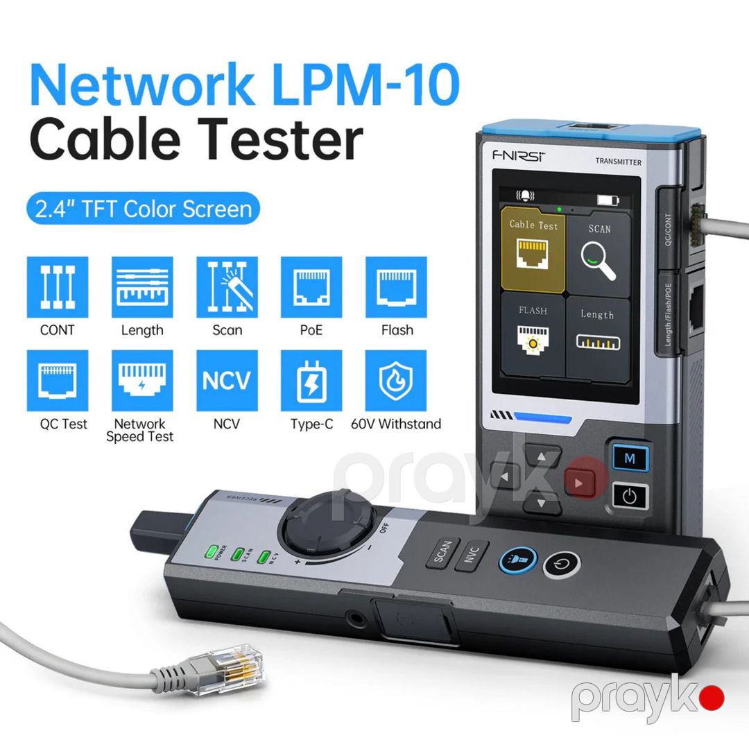 Fnırsı LPM-10A Smart Cable Locator RJ45 RJ11 LAN Tracker — Şəbəkə və server avadanlığı, Bakı (8)