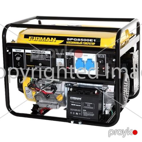 Generator benzinli təkfazalı Firman SPG8500E2, 6 kVt — Bakı