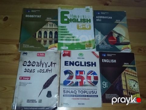 Mövzu: Hazırlıq üçün dərslik ədəbiyyat və azdili engilis və s. 6 — Digah