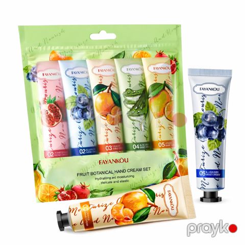 Əl kremləri dəsti Fayankou, C Vitamini ilə, 5x30 ml — Bakı