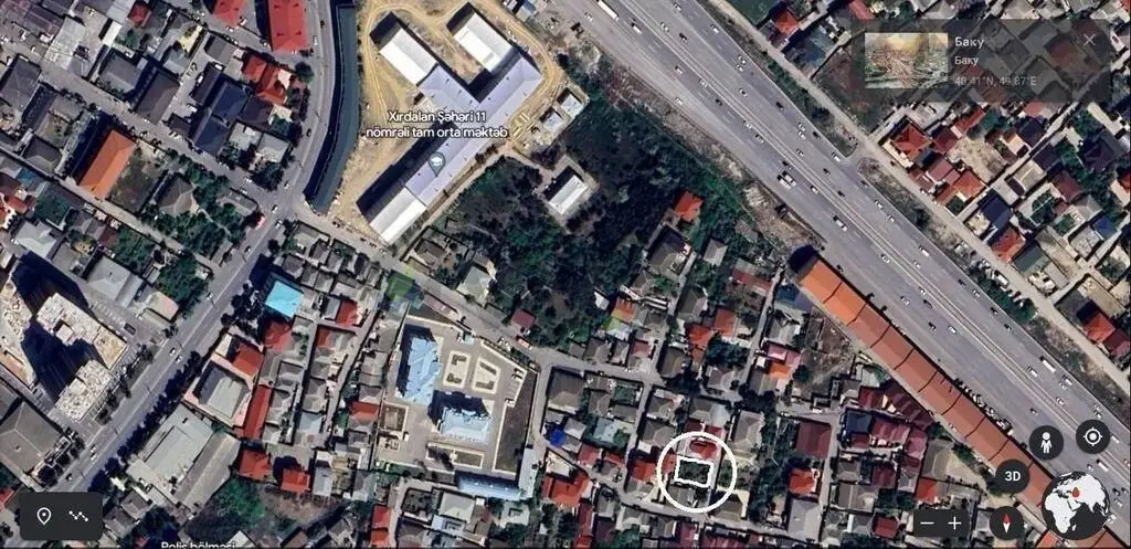 3 sot Torpaq Satılır, Xırdalan — Torpaq, Xırdalan (2)