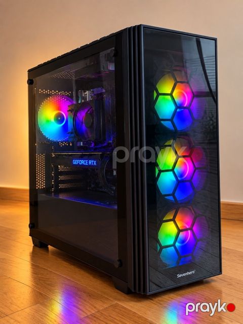 Oyun və iş üçün hazır masaüstü PC + monitor seti Komponentlər — Bakı