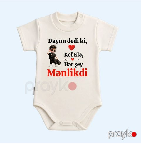 Yenidoğulmuş üçün bodi 56291, pambıq, ağ, yaş 6-9 ay — Bakı