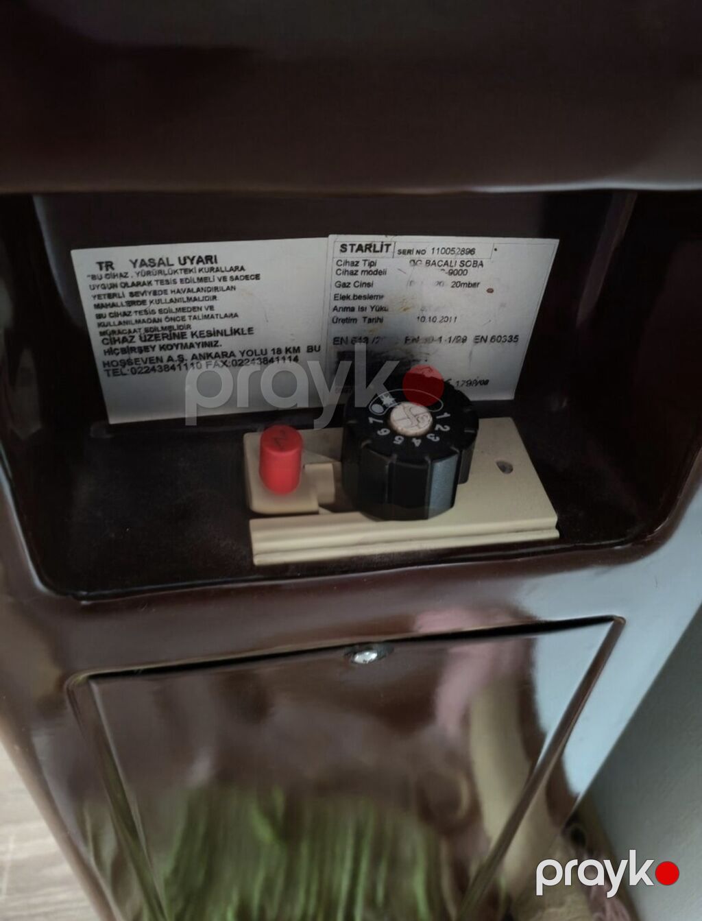 Qaz plitəsi Ayrıca dayanan, İşlənmiş — Plitələr, Digah (3)