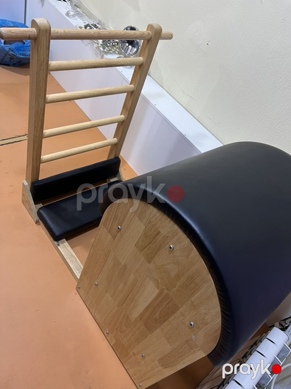 Pilates Barrel (Ladder Barrel) – ağac konstruksiya və dəri örtüklü — Digər simulyatorlar, Bakı (2)