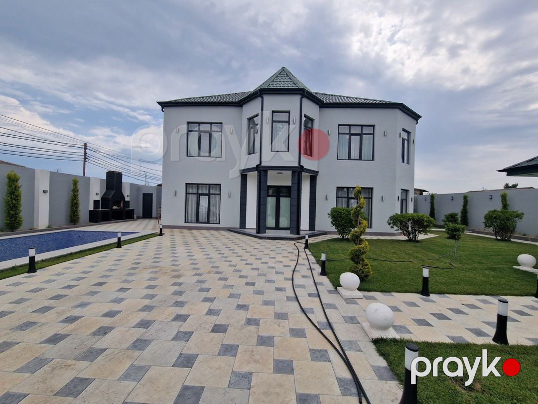 Satılır 6 otaqlı həyət evi/bağ evi 240 m² — Ev, villa, Bakı (2)