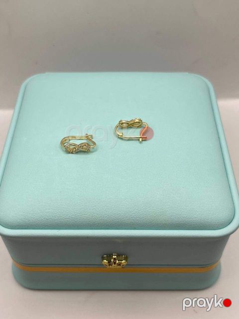 Uşaq üçün qızıl sırğa Goldkidsbaku 70489s, 585 əyarlı, 1.35 qram - goldkidsbaku70489s No Brand — Bakı