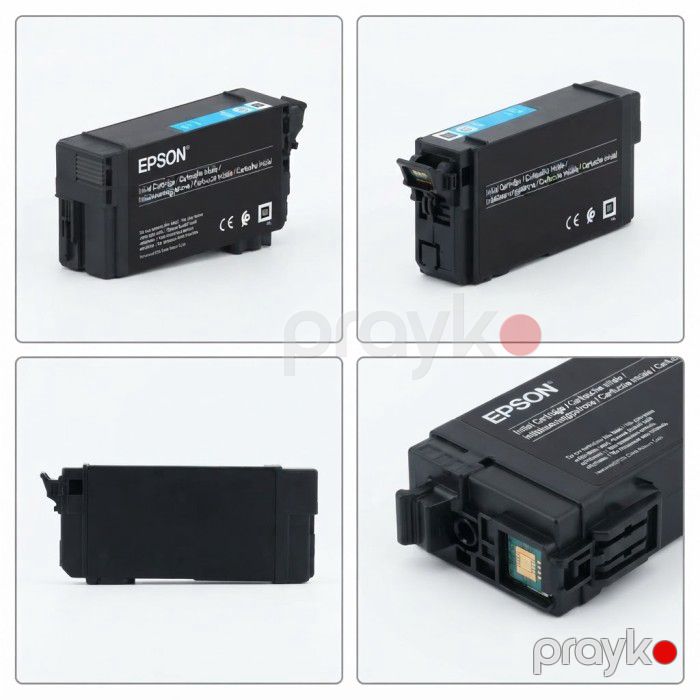 Epson UltraChrome XD2 T40D240 C13T40D240 Cyan Original Mürəkkəb Kartrici 50 ml — Elektronika, Bakı (2)