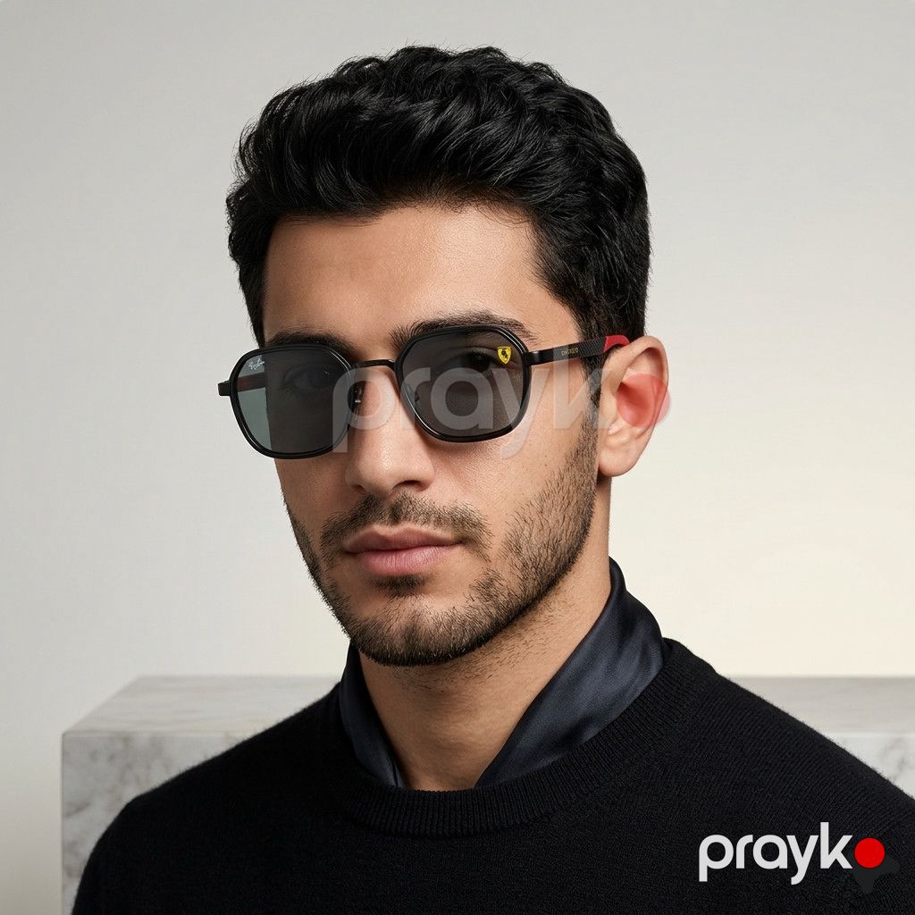 Kişilər üçün günəş eynəkləri VZYN023 black — Mallar, Bakı (3)