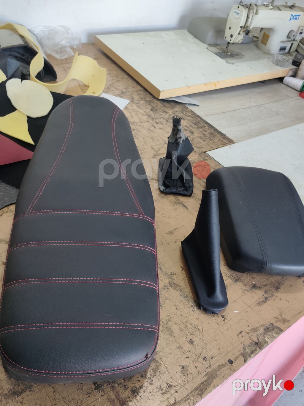 Məhsul: Avtomobil üçün dəri üzlüklər dəsti Təsvir: - Material: Yüksək — Salon çəkiləri, Xırdalan (4)