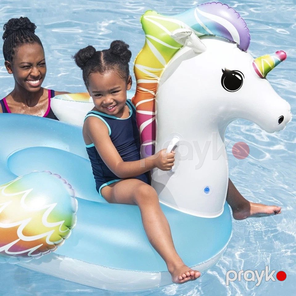Şişmə Unicorn hovuz üçün Bestway RAX-41114, 150 x 117 sm — Mallar, Bakı (2)