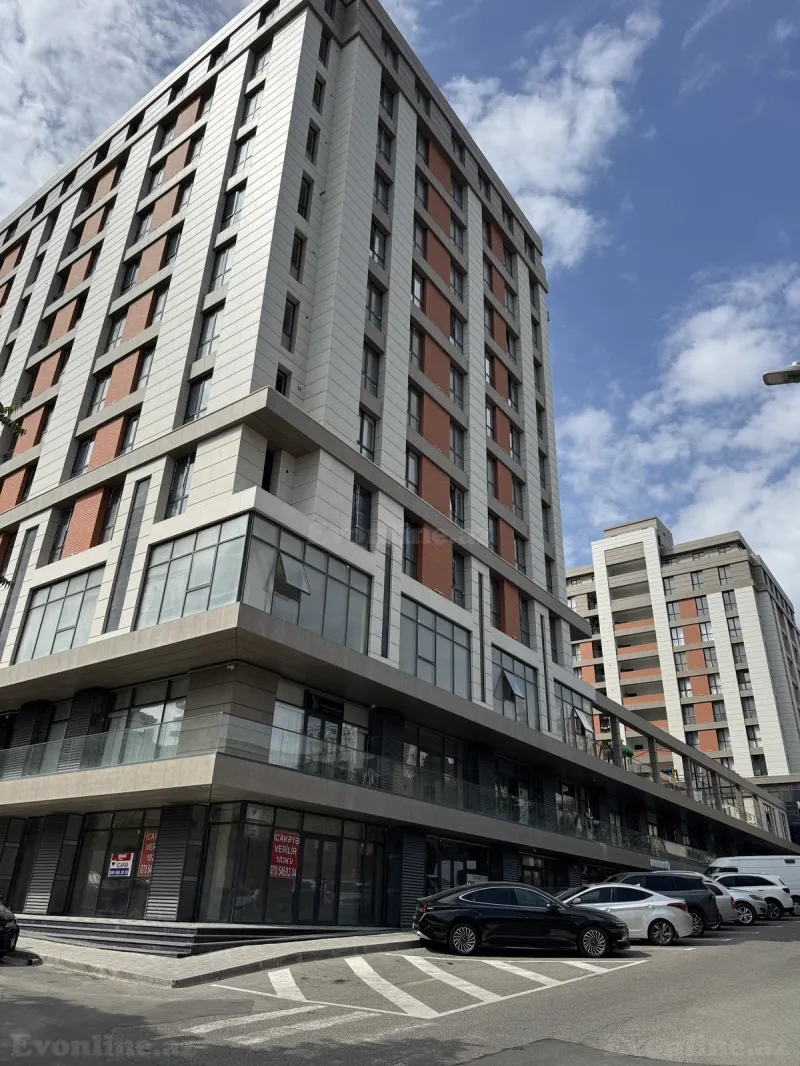 Satılır 1 otaqlı Mənzil Yeni tikili 54.3 m² Bakı, Yasamal r., Nizami m — Bakı