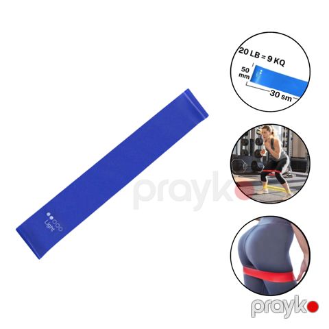Məşq üçün elastik lent Kettler Light 1454, 30 sm, göy — Bakı