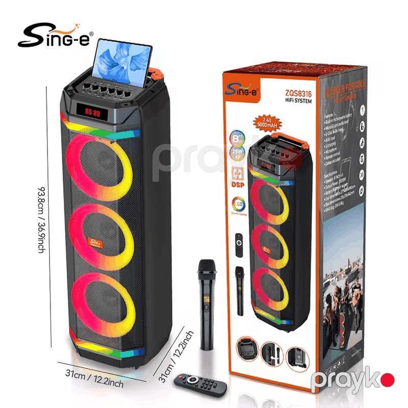 Səs gücləndirici Sing-e ZQS8316 — Gücləndiricilər, qəbuledicilər və DAC, Bakı (4)