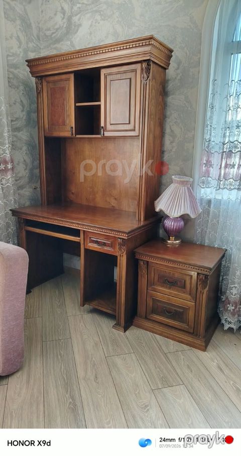 Klassik üslubda massiv ağacdan hazırlanmış mebel dəsti Tərkibi — Bakı
