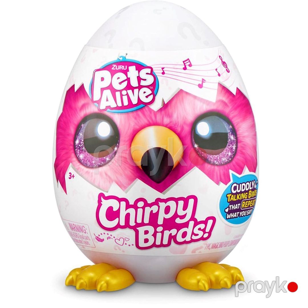 Yumşaq interaktiv oyuncaq Zuru Pets Alive Chirpy Birds Surprise Egg 9537, məhsul çeşiddə — Yumşaq oyuncaqlar, Bakı (2)