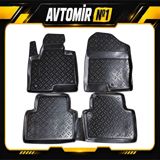 Hyundai Santa Fe 2012-2018 üçün salon rezin ayaqaltı Hyundai Santa Fe — AVTOMIR.AZ
