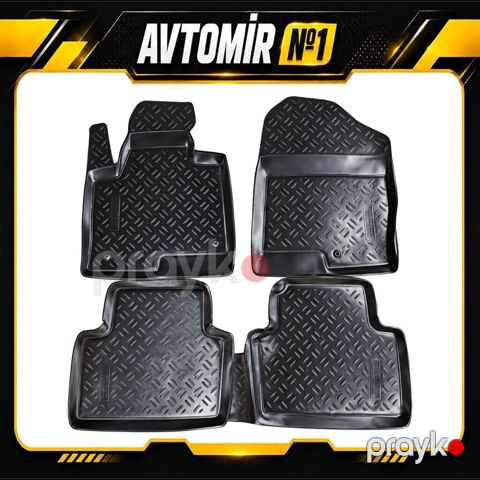Hyundai Santa Fe 2012-2018 üçün salon rezin ayaqaltı Hyundai Santa Fe — Bakı