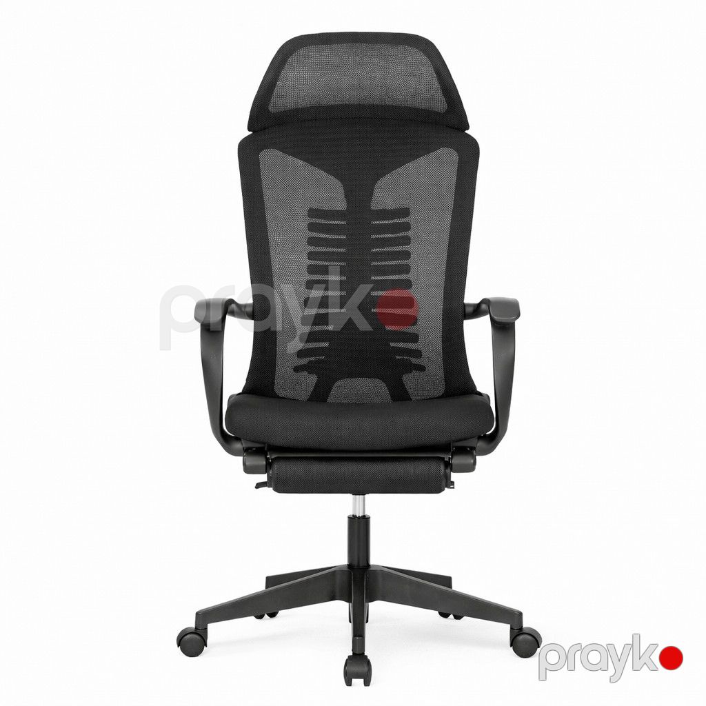 Ofis üçün kreslo Deli 91019, tor, qara — Mallar, Bakı (2)