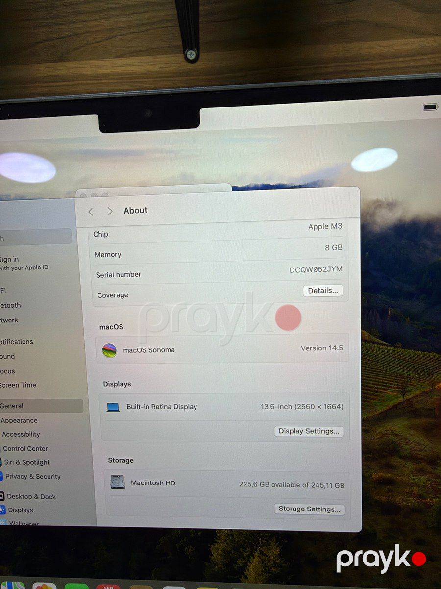 Apple MacBook M3 — Noutbuklar, Bakı (6)
