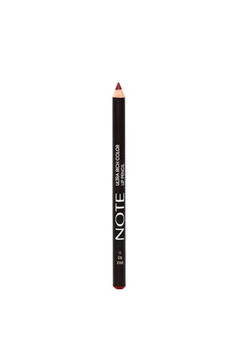 Dodaq üçün qələm Note Cosmetics Ultra Rich Color Lip Pencil dolğun rəng 11 Qırmızı — Bakı