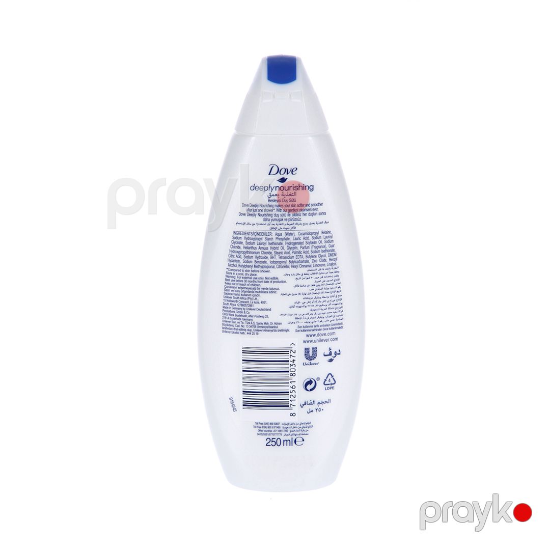 Duş geli Dove Deeply Nourishing 250 ml — Mallar, Bakı (2)