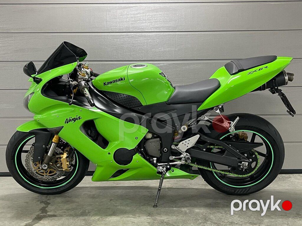 Kawasaki ZX-6R, 600 sm3, 2006 il, yeni — Motosikletlər, Bakı (3)