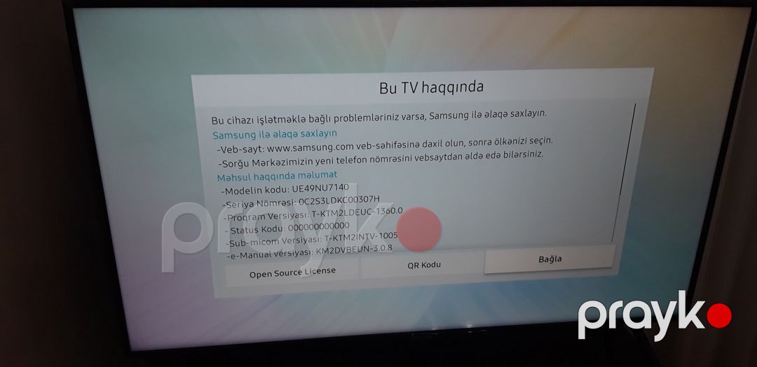 Televizor Samsung Smart TV — TV və Video, Bakı (2)