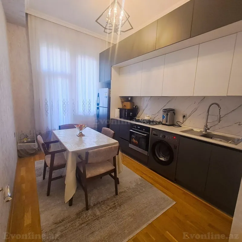 Satılır 2 otaqlı Mənzil Yeni tikili 74 m² Bakı, Nizami r., Qara Qarayev m., 8-ci kilometr — Mənzil, Bakı (7)