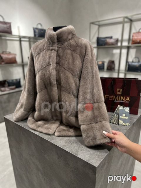 Qadınlar üçün premium xəz gödəkçə – Femına - Yenidir/Etiketi — Bakı