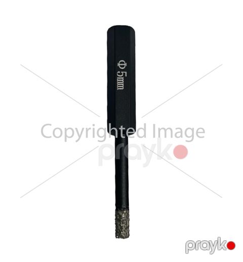 Almaz buruğu ŞS Hex shank 5 mm — Bakı