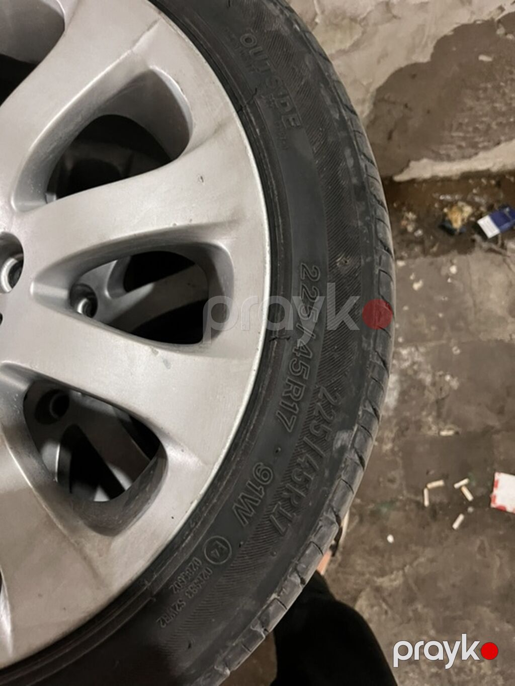 BMW orijinal disk və təkər dəsti. Tekerler ayri da satila biler 350 — Diskləri, Bakı (4)