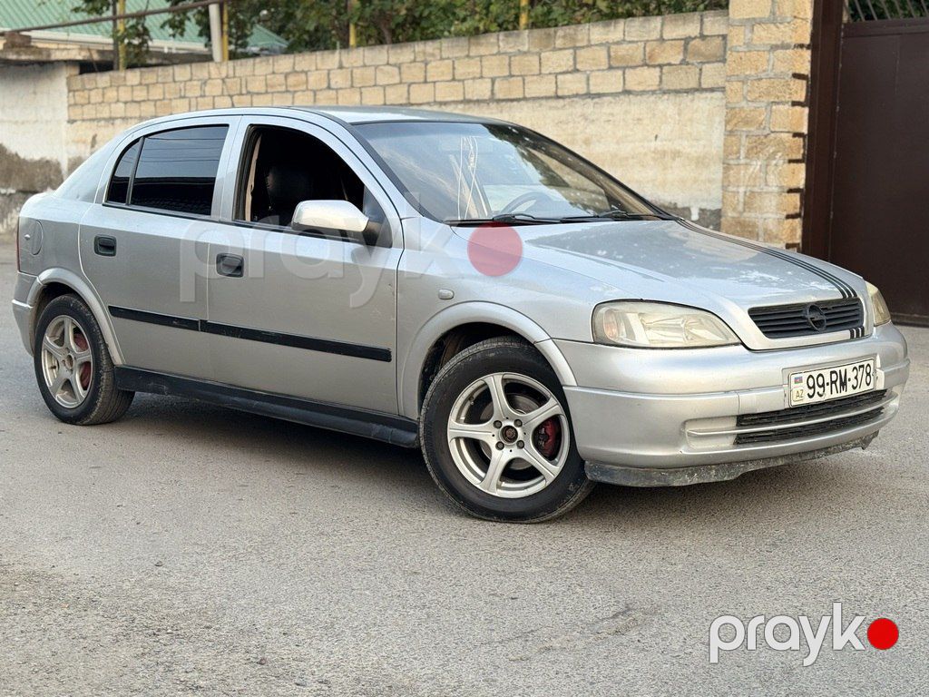 Opel Astra, 1.6 L, 2000 il, 378 000 km — Avtomobillər, Bərdə (5)
