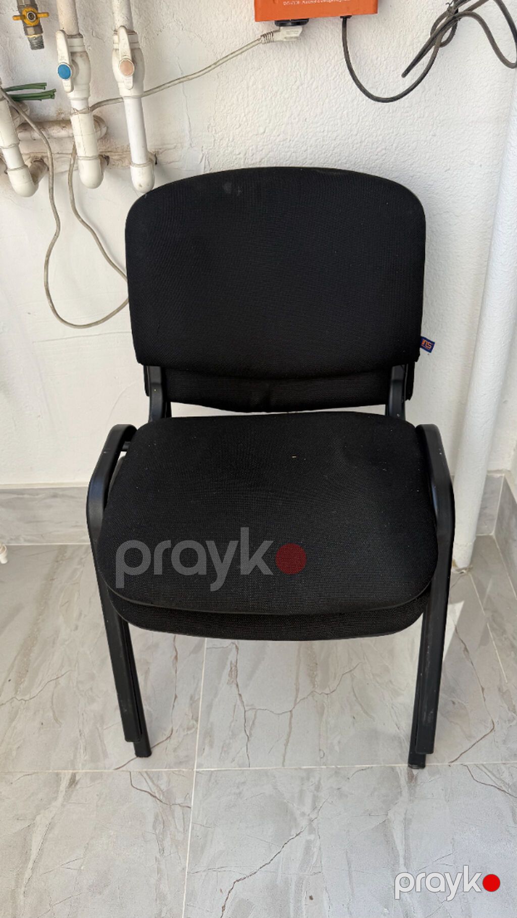 Ofis oturacağı – 4 ədəd - Rəng: qara - Karkas: möhkəm metal ayaqlar — Ofis mebeli, Bakı (2)