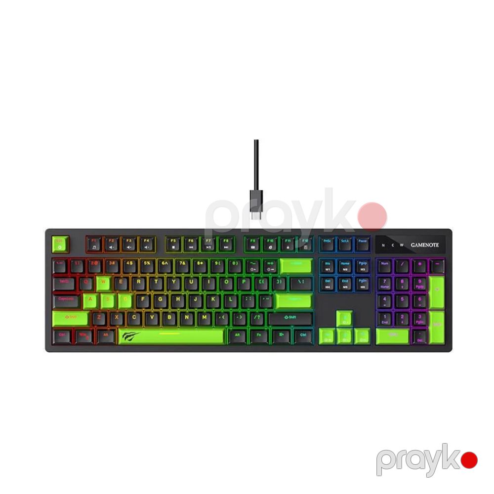 Havit kombo – Havit KB893L Gaming keyboard+Havit MS957 Gaming Mouse + Havit H2002d 3.5mm Gaming Qulaqlıq (HAV – KMQ – 163) — Klaviaturalar və siçanlar, Bakı (2)