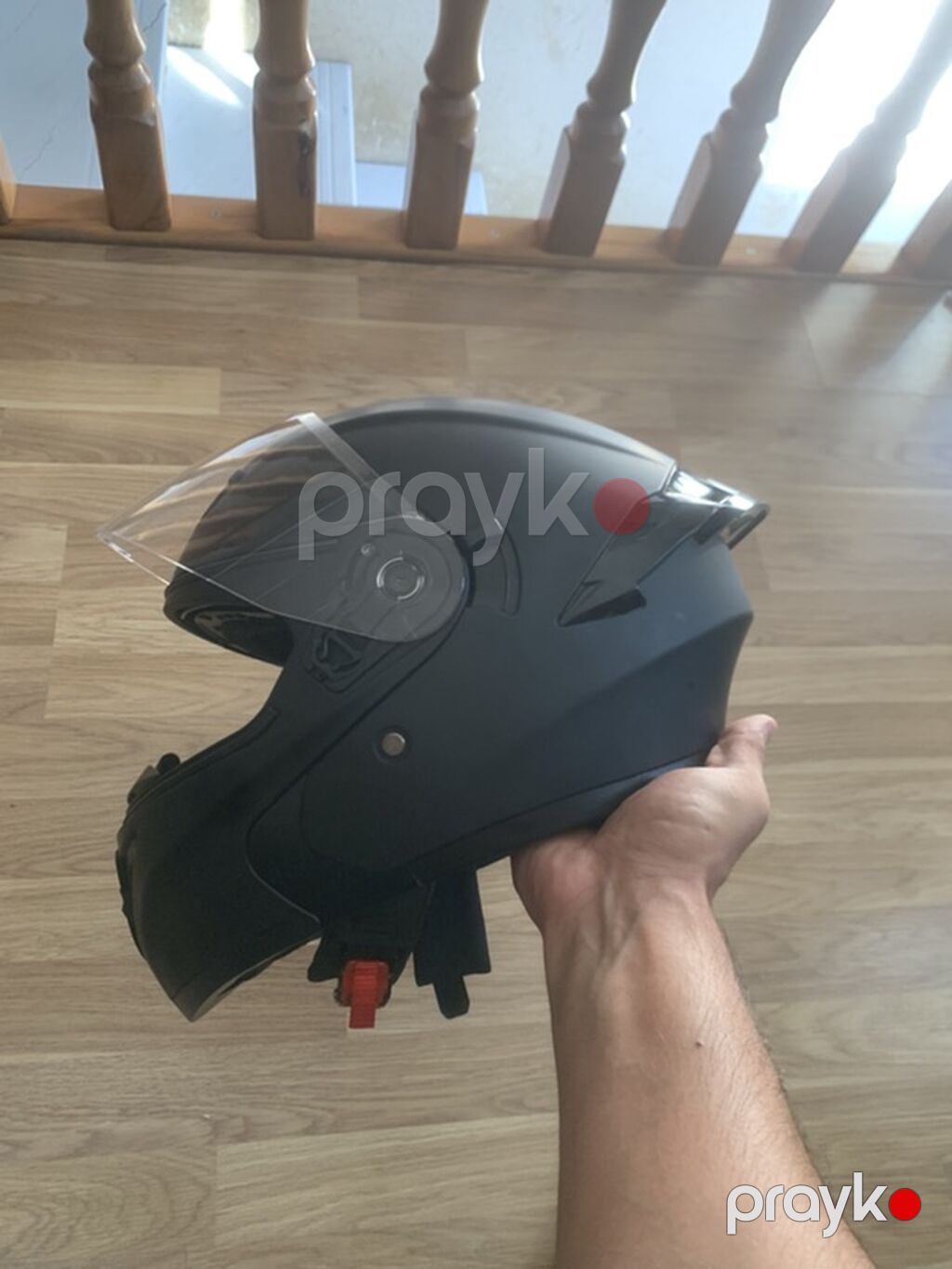 Crown Racing modul tipli motosiklet dəbilqəsi - Korpus: davamlı ABS — Motosiklet geyimi, Bakı (9)