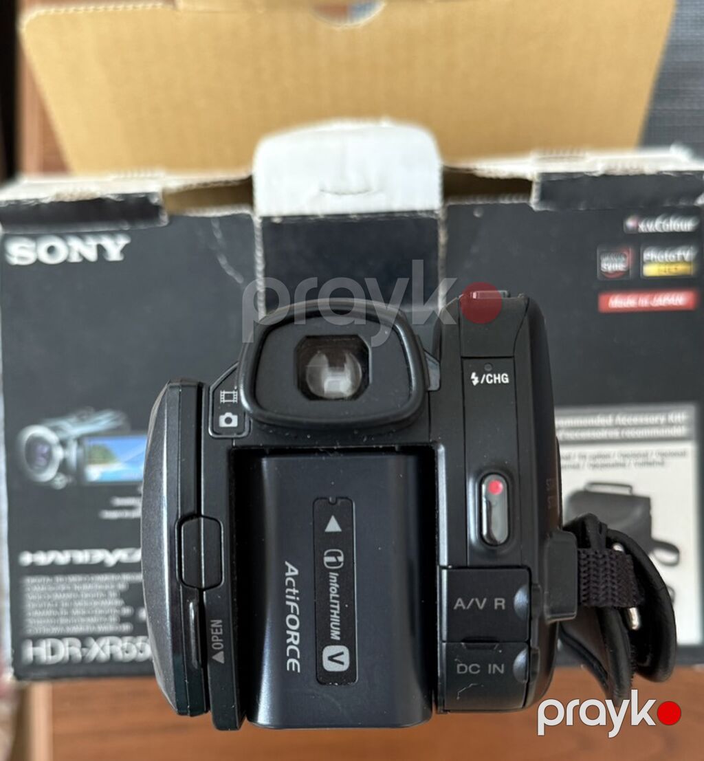 Sony Handycam HDR-XR550E videokamera - Full HD 1080 Avchd video — Video kamera, Digah (4)